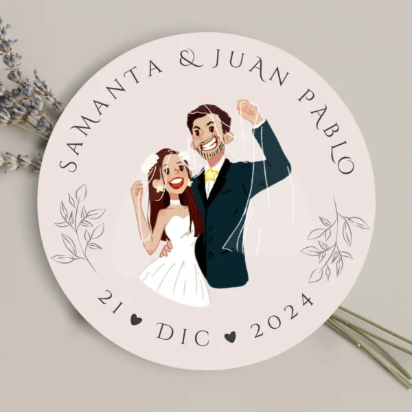 Set de 10 Stickers Personalizados