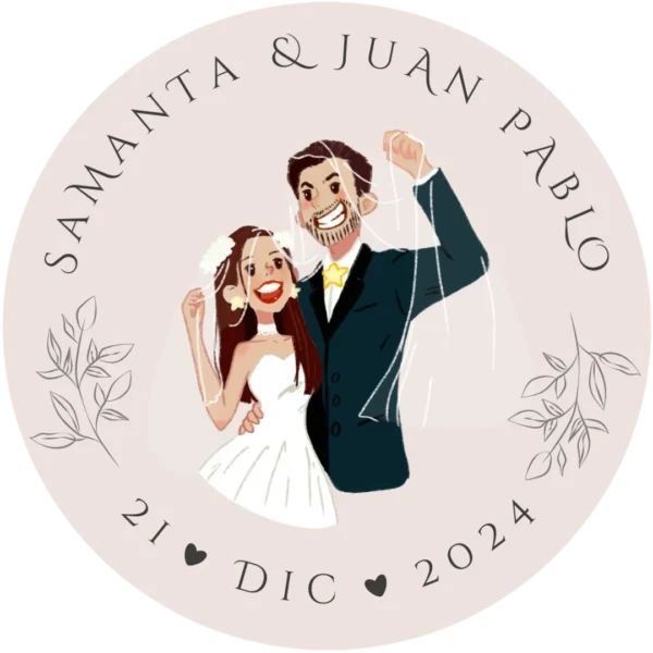 Set de 10 Stickers Personalizados