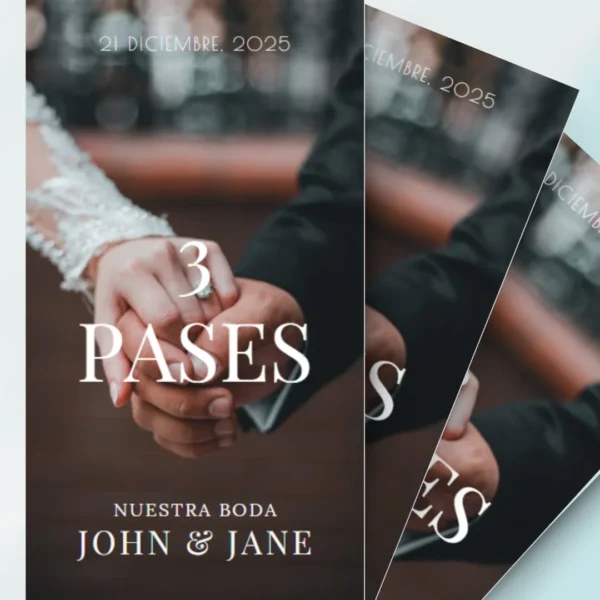 Invitación Alexa - Boda