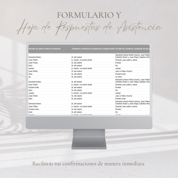 Invitación Ana
